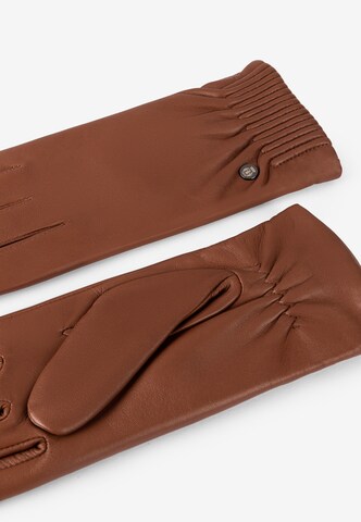 Roeckl Full Finger Gloves 'Arizona' in Brown