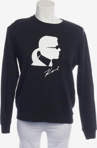 Karl Lagerfeld Sweatshirt / Sweatjacke XS in Schwarz: predná strana