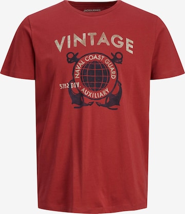 JACK & JONES - Camiseta 'Sailor' en rojo: frente