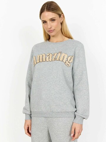 Soyaconcept Svetr ' SC-ANGELIN ' – šedá: přední strana