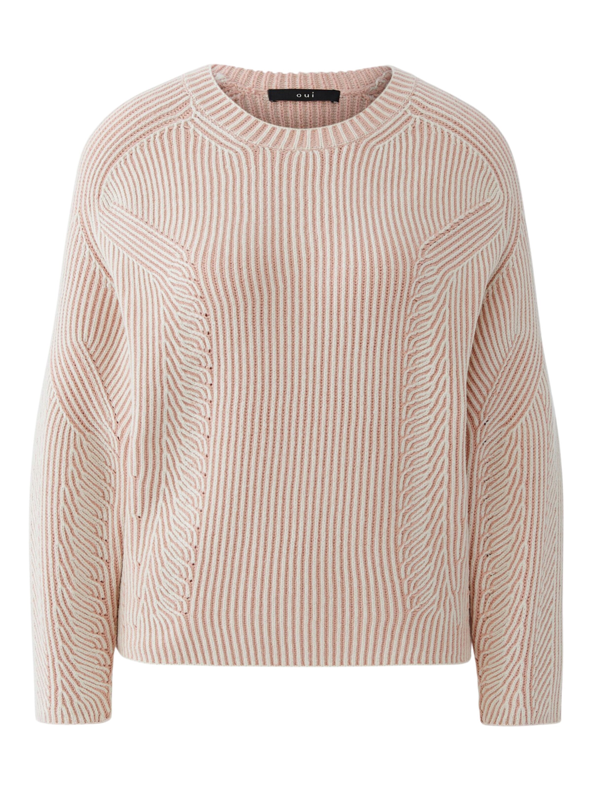 OUI Pullover in Beige: Vorderseite