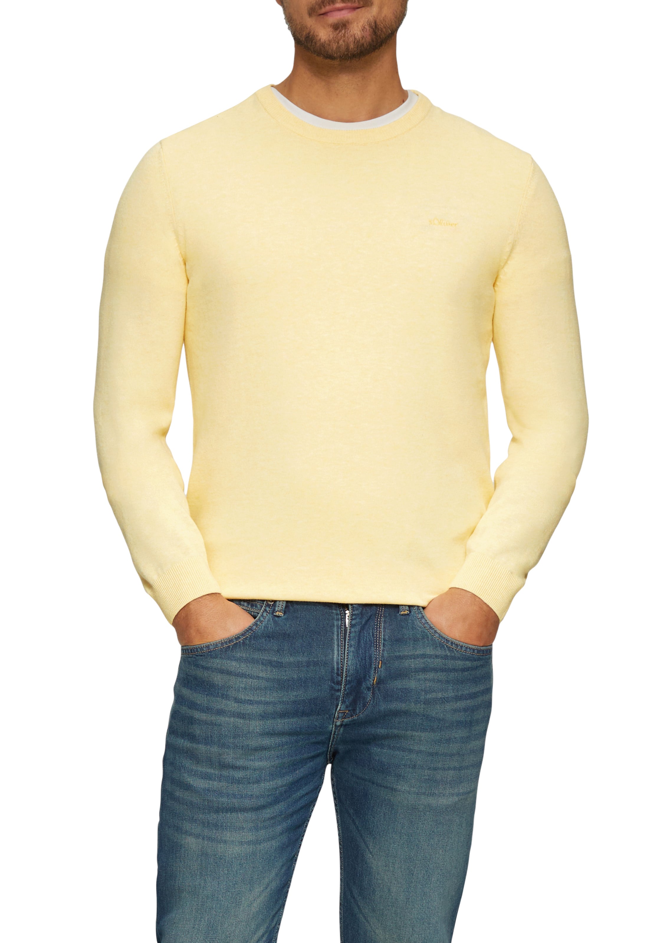 s.Oliver Pullover in Gelb