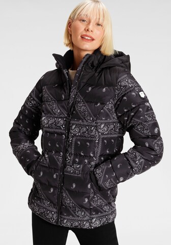 ALPENBLITZ Winterjacke in Schwarz: Vorderseite