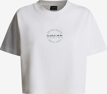 Maglietta 'W BULL' di Red Bull Racing x Pepe Jeans in bianco: frontale