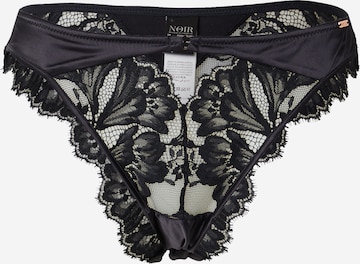 Hunkemöller Stringit 'Grace' värissä musta: etupuoli