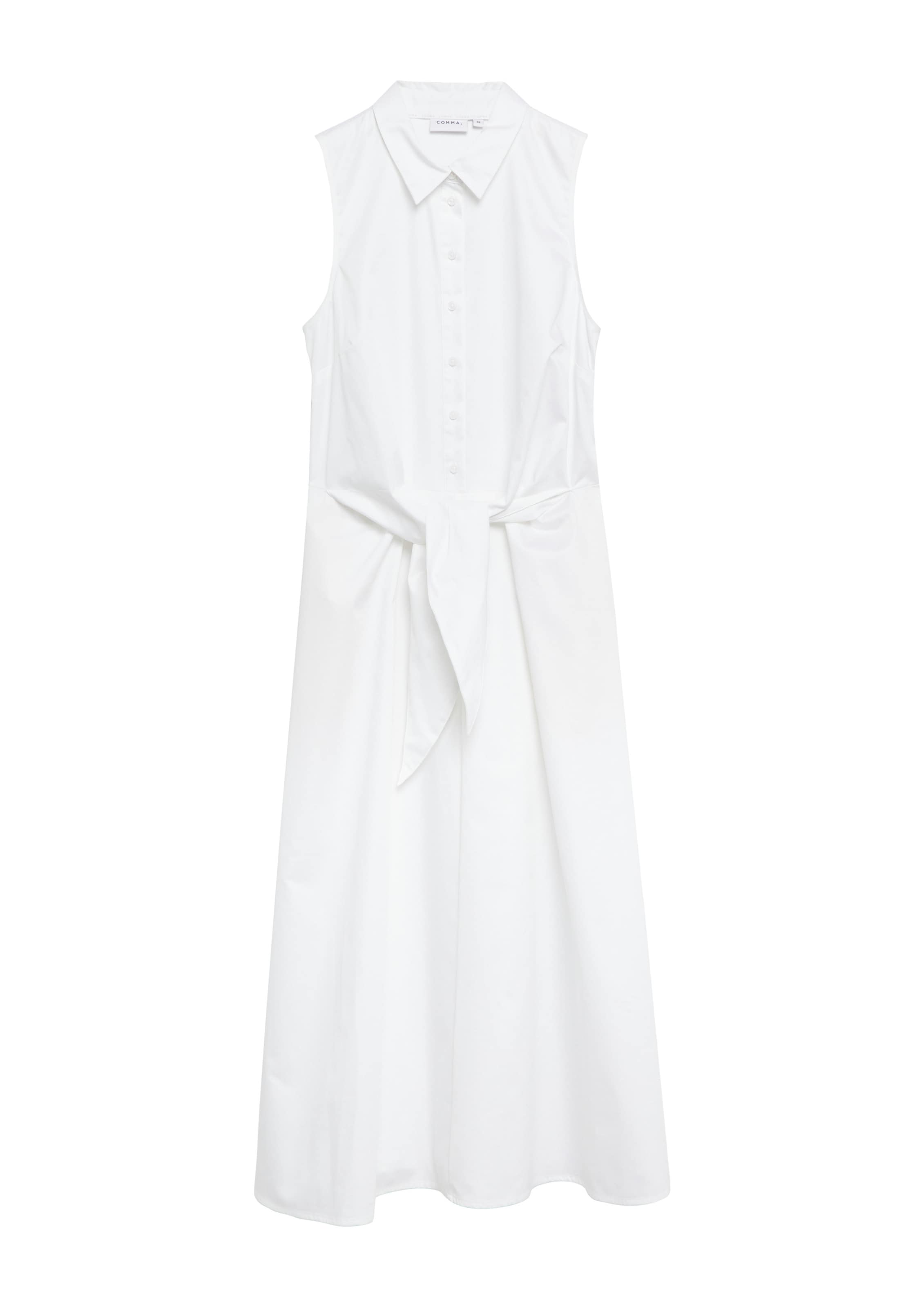 Robe-chemise COMMA en blanc : devant