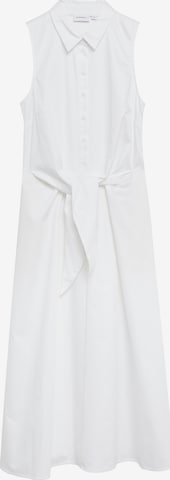 Robe-chemise COMMA en blanc : devant