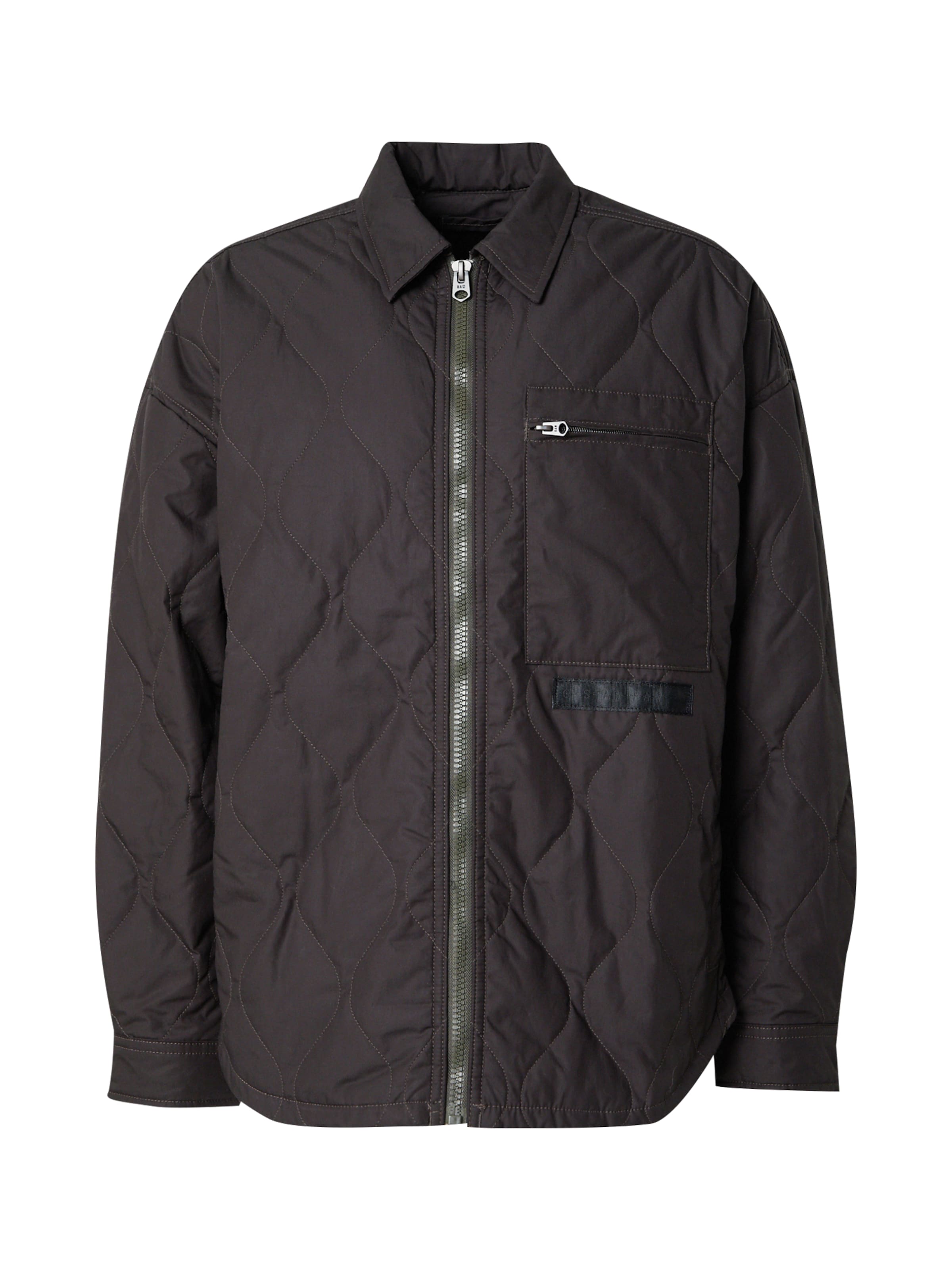 G-STARPrijelazna jakna 'Postino 2.0' - crna boja: prednji dio