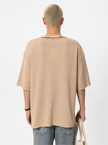 T-Shirt 'Lantana' VAMOS CLO en beige