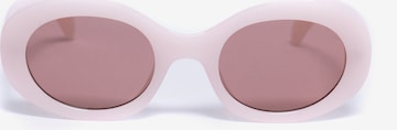 Lunettes de soleil 'KUNI' BIG STAR en rose : devant