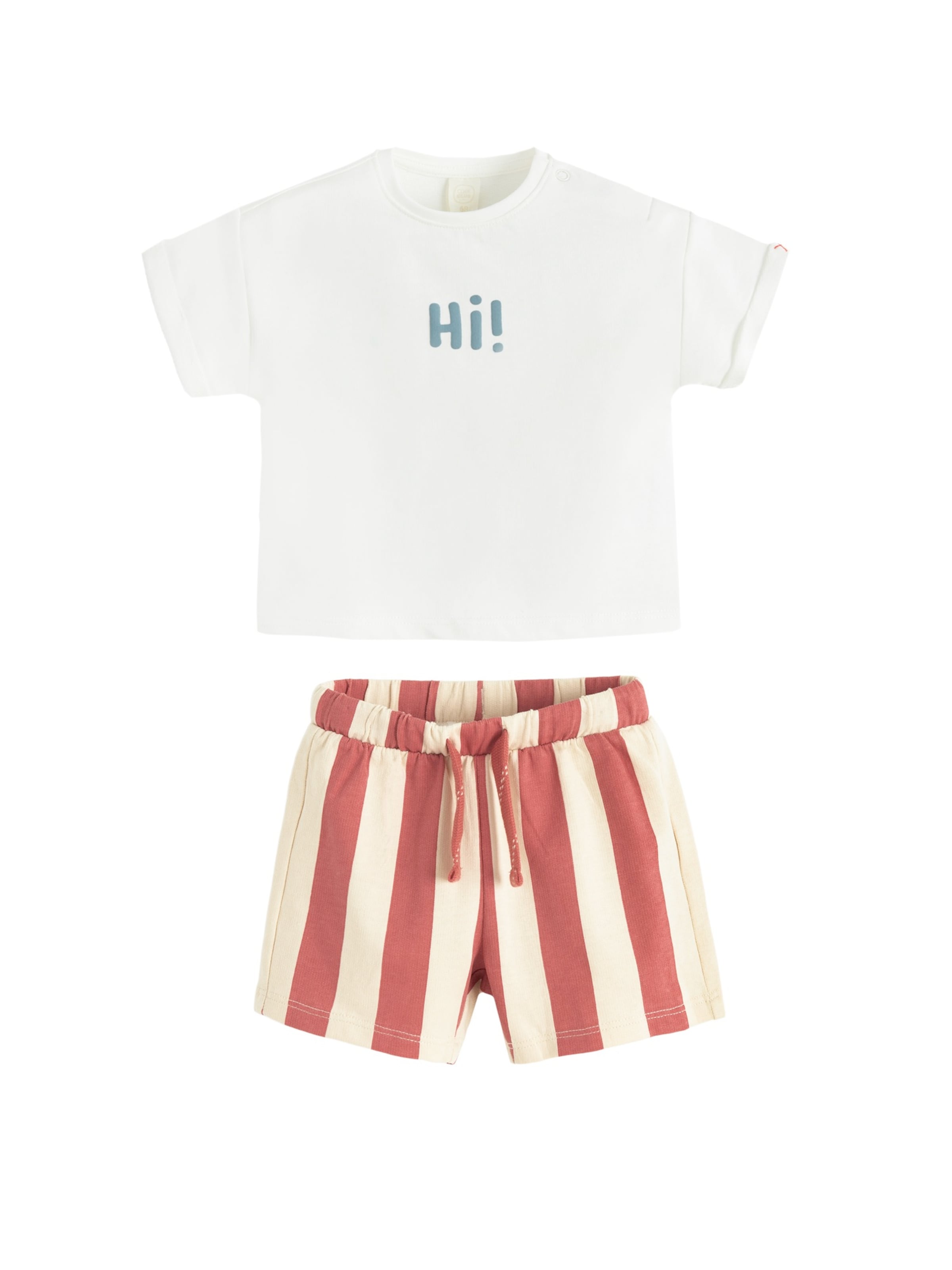 Cool Club Set in White: front