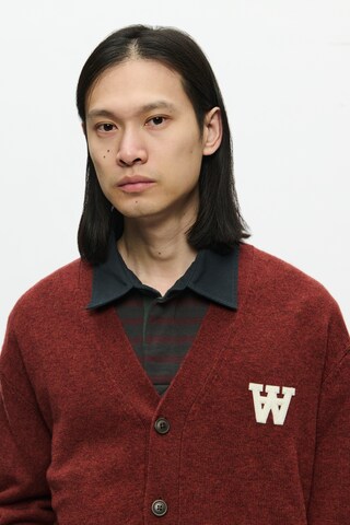 DOUBLE A Knit Cardigan 'Tay' in Brown