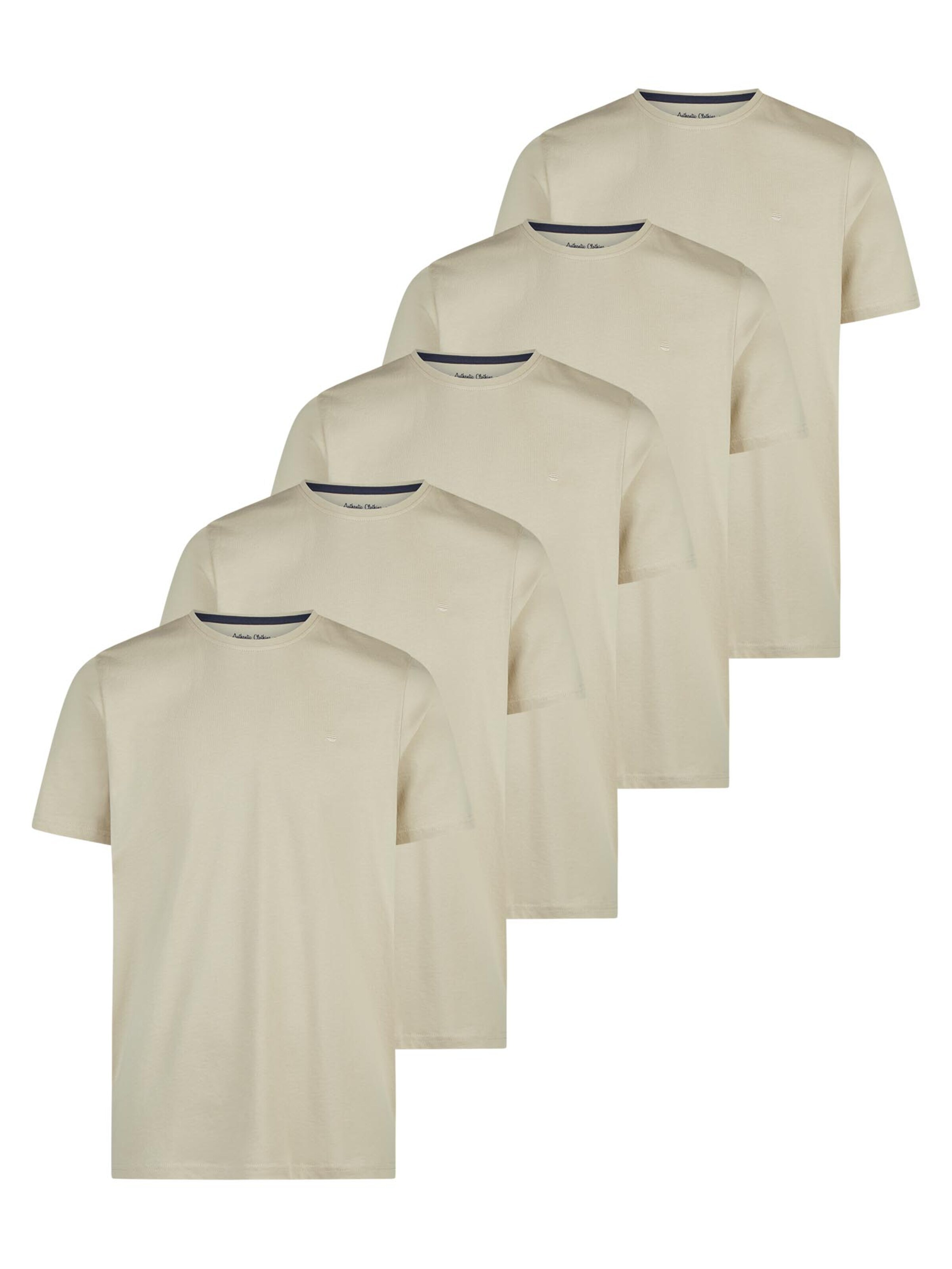 redmond Shirt 'Basic' in Beige: front