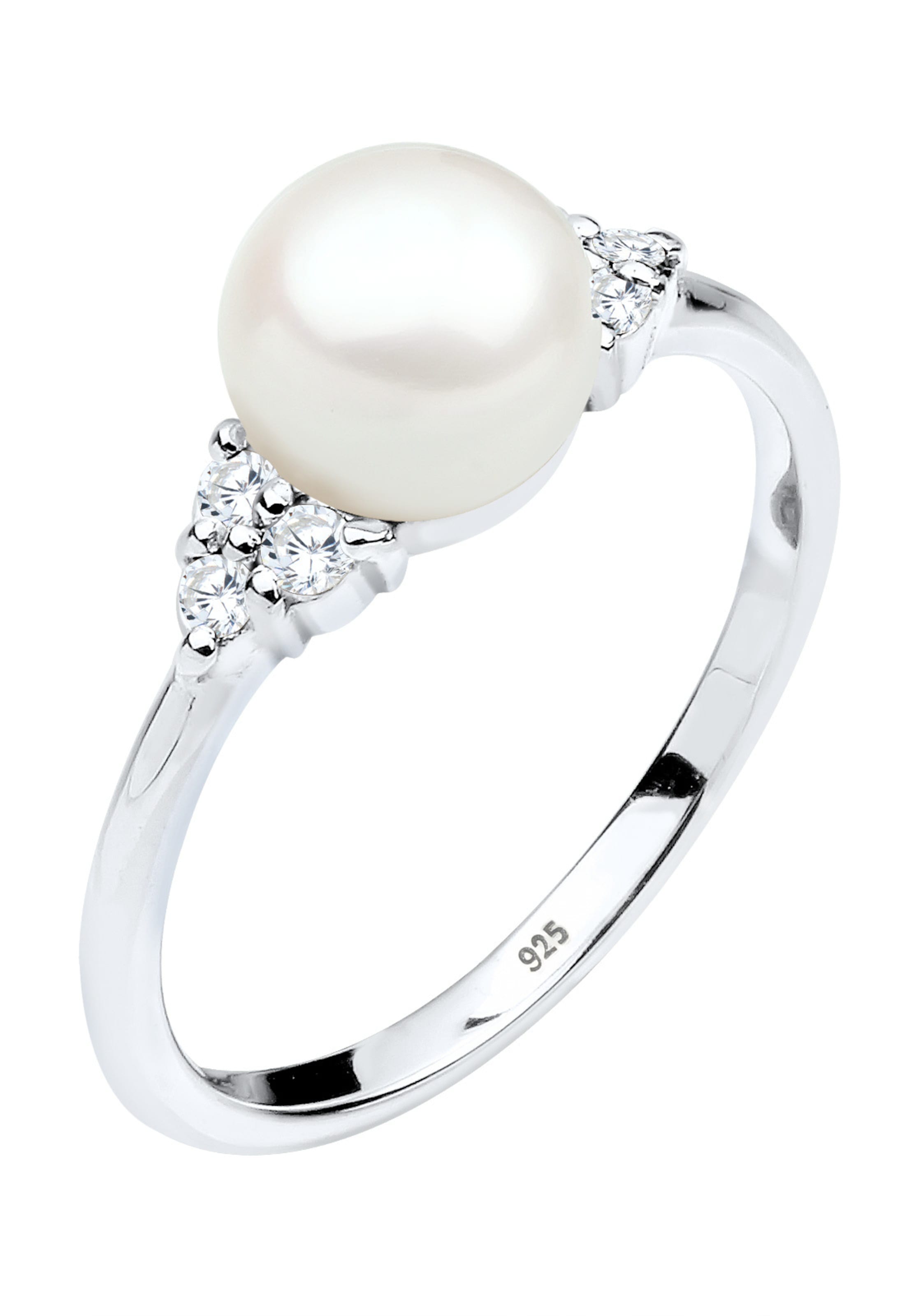 ELLI PREMIUM Ring in Silver: front