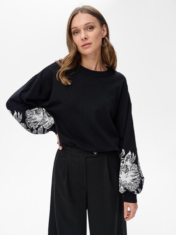 Blue Shadow Pullover‌‌ in Schwarz: Vorderseite