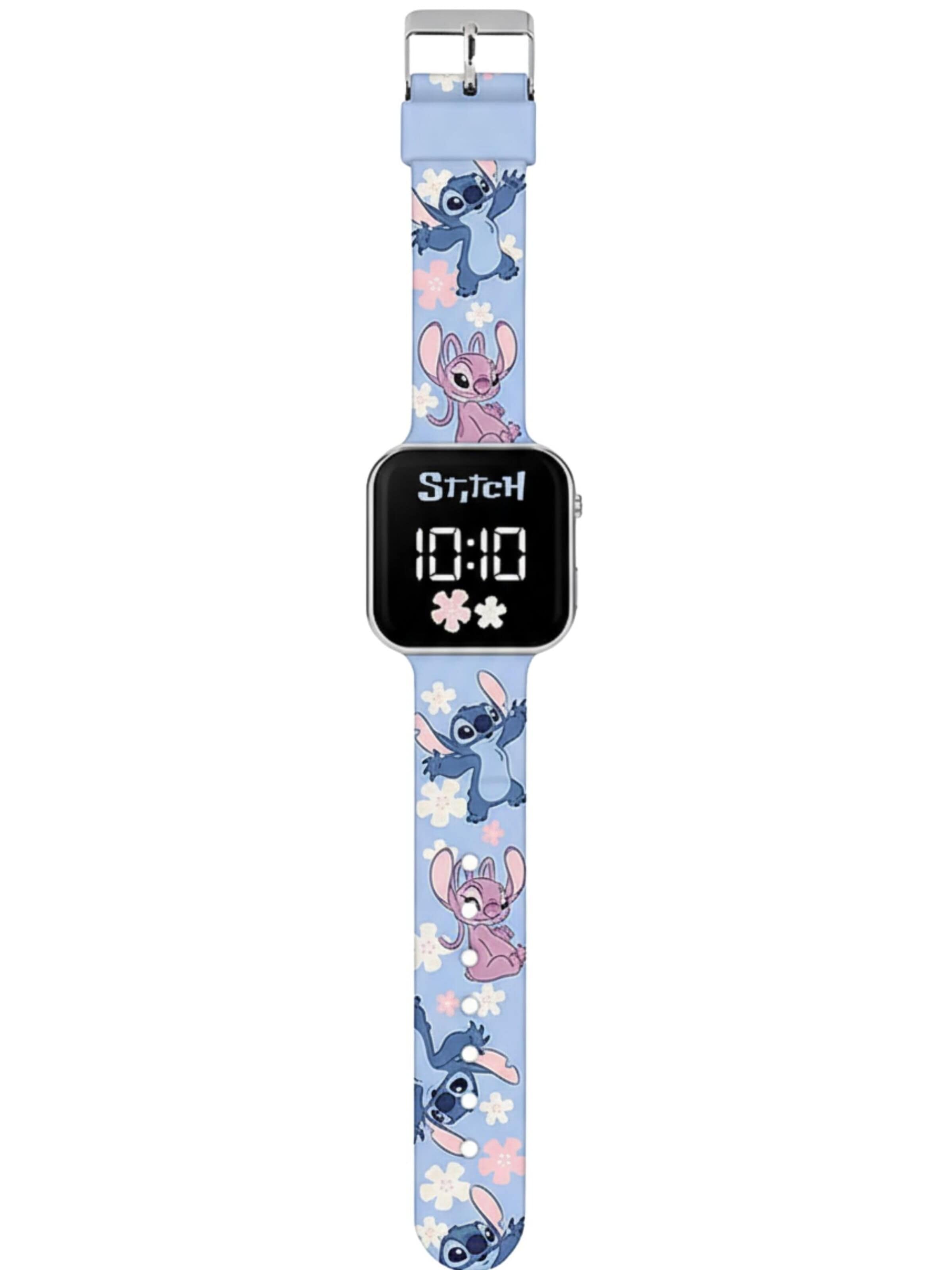Montre 'Stitch & Angel' DISNEY en violet : devant
