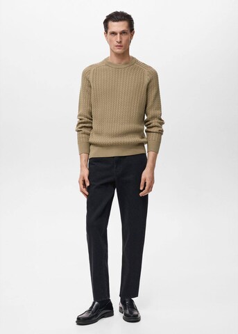 MANGO MAN Pullover 'Mars' in Beige