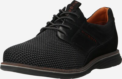 bugatti Zapatos con cordón 'Sandhan' en negro, Vista del producto