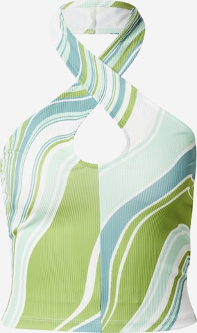 Gina Tricot - Top 'Aurora' em verde: frente