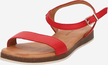 Sandales 'Marisa' Apple of Eden en rouge : devant