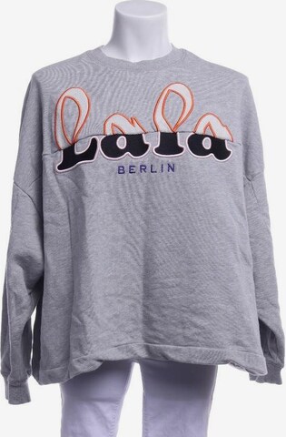 Lala Berlin Sweatshirt & Zip-Up Hoodie in S in Grey: front