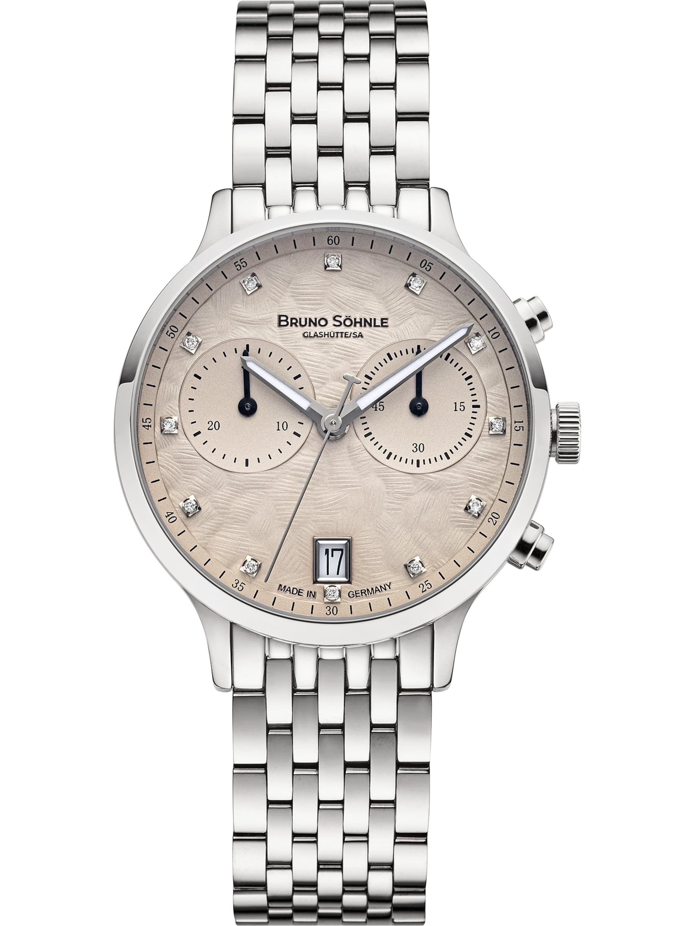 Bruno Söhnle Analog Watch in Silver: front