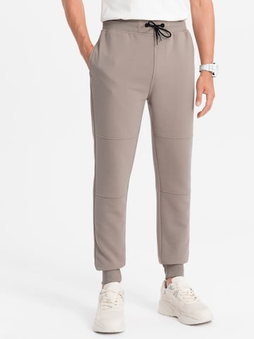 Ombre Tapered Pants 'PASK-0129' in Grey: front