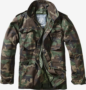 Brandit Демисезонная куртка 'Field' в Зеленый: спереди
