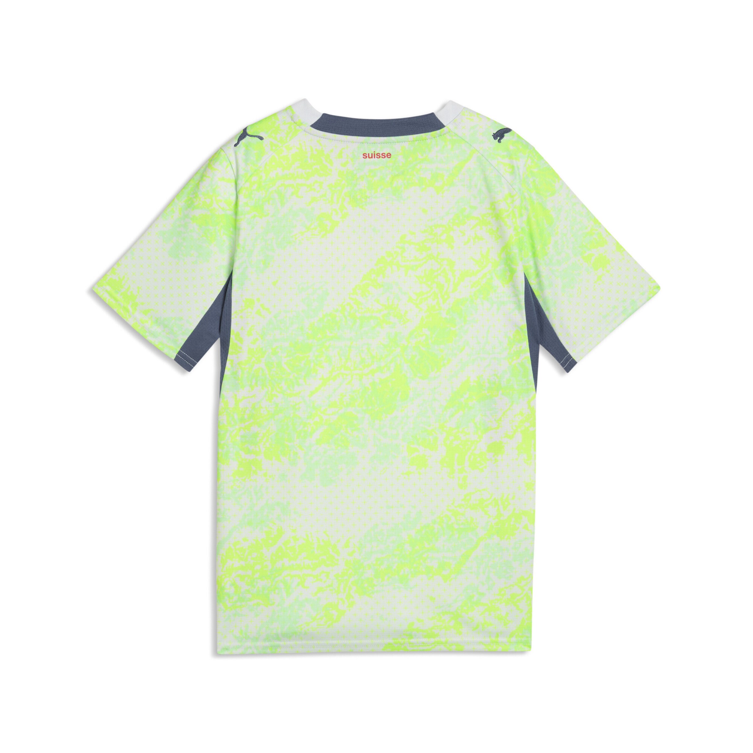 PUMA Functioneel shirt 'Schweiz 2026' in Geel