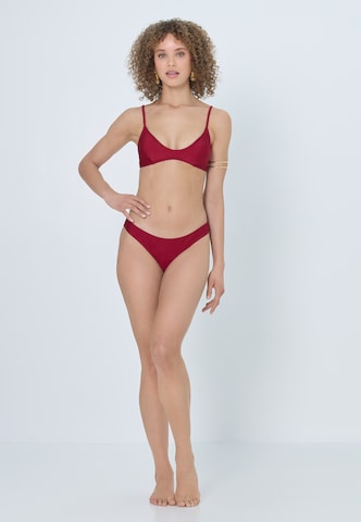 LSCN by LASCANA Bikini hlačke | rdeča barva: sprednja stran