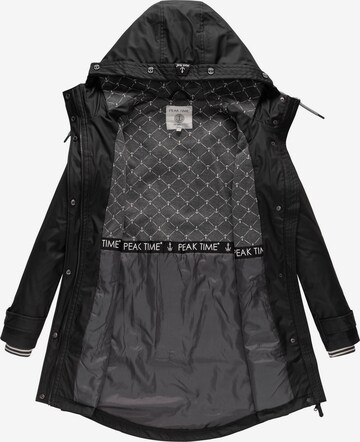 Peak Time Regenjacke ' L60042 ' in Schwarz