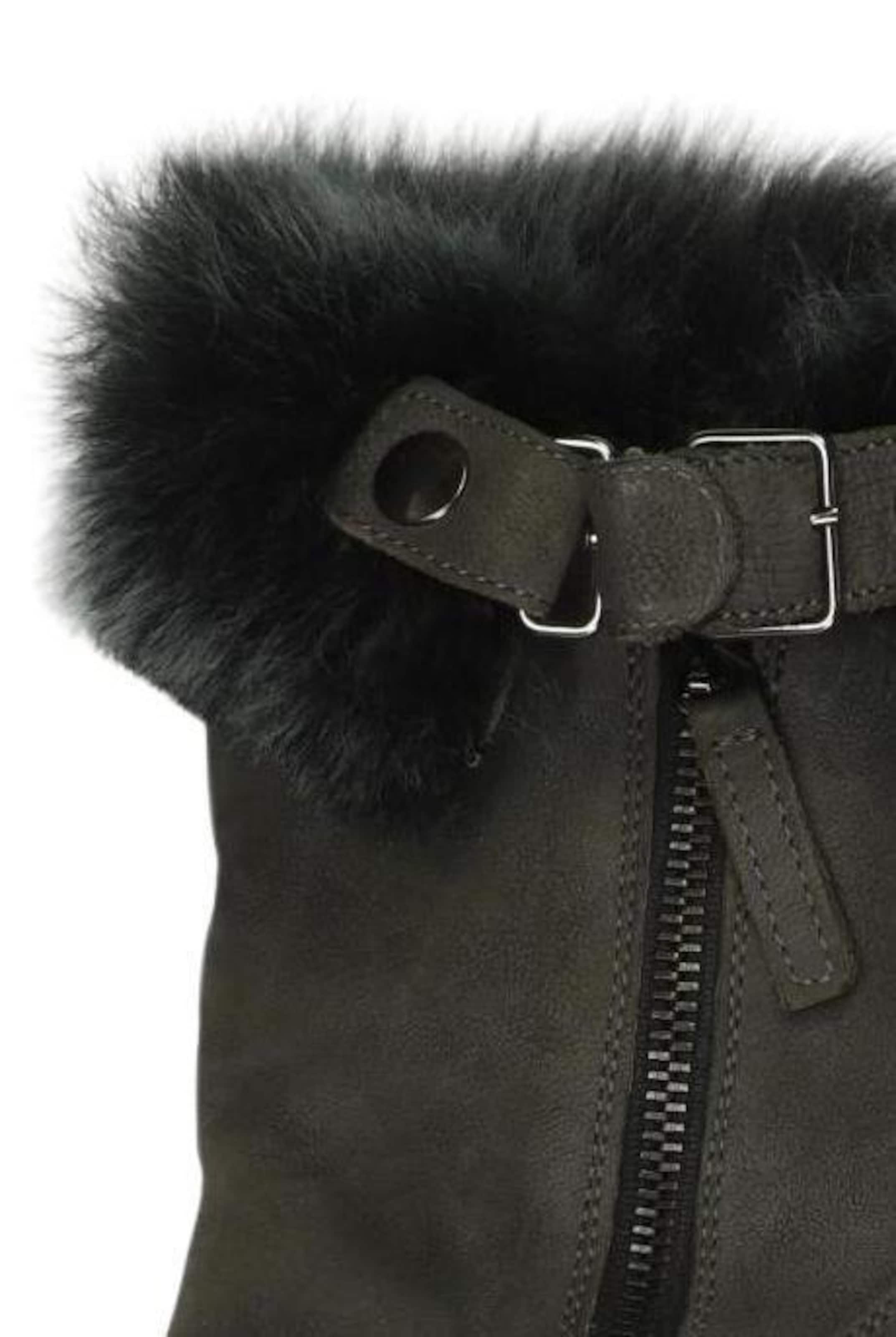 Donna Carolina Dress Boots in 37 in Green