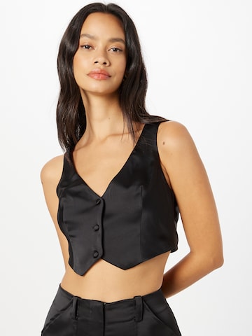 Nasty Gal Top in Black: front