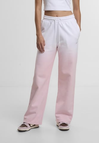 Wide Leg Pantalon DEF en blanc : devant
