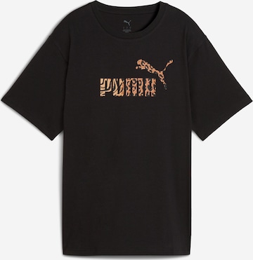 PUMA T-Shirt 'Ess' in Schwarz: Vorderseite