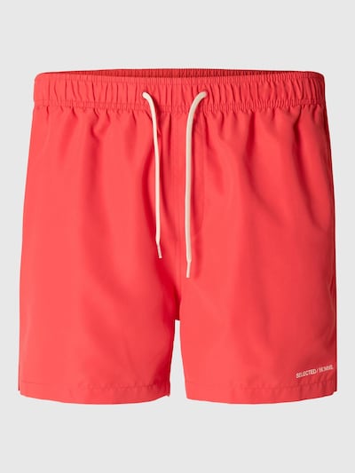 SELECTED HOMME Badeshorts 'SLHDane' in hellrot, Produktansicht