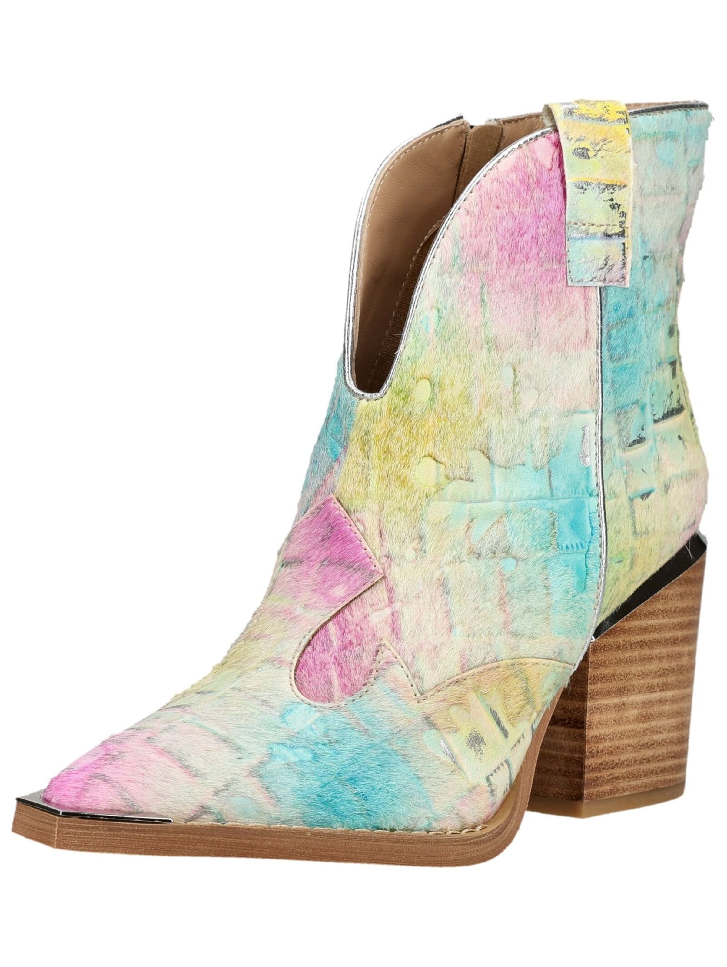 Alma En Pena Ankle boots in Mixed colours: front