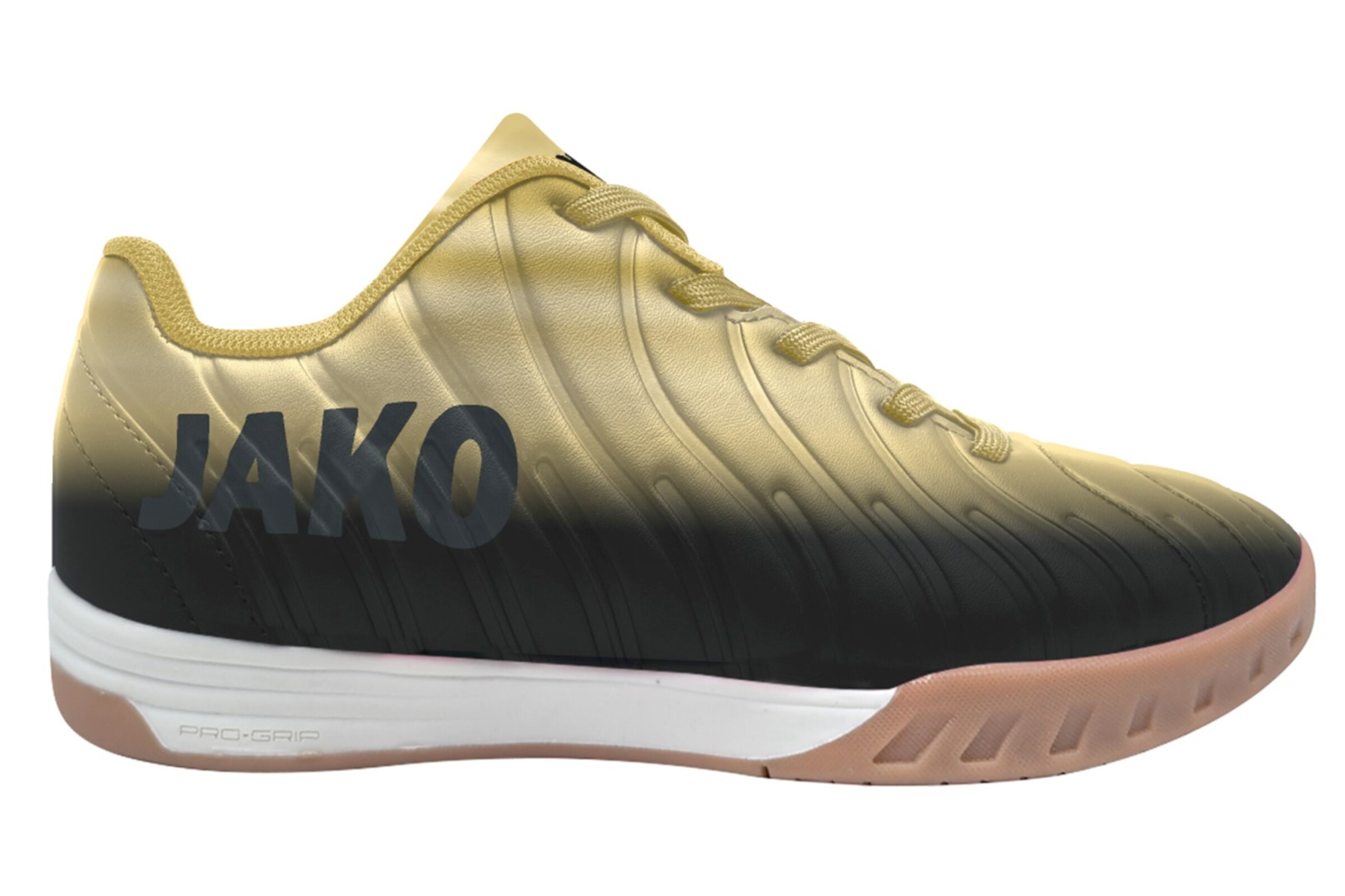 JAKO Athletic Shoes in Black: front