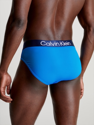 Calvin Klein Swimwear Zwemshorts 'Steel' in Blauw