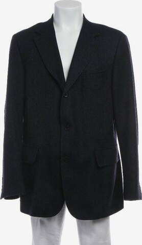 Fay Suit Jacket in XL in Blue: front