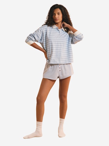 Camicia da notte 'Remi' di ETAM in blu