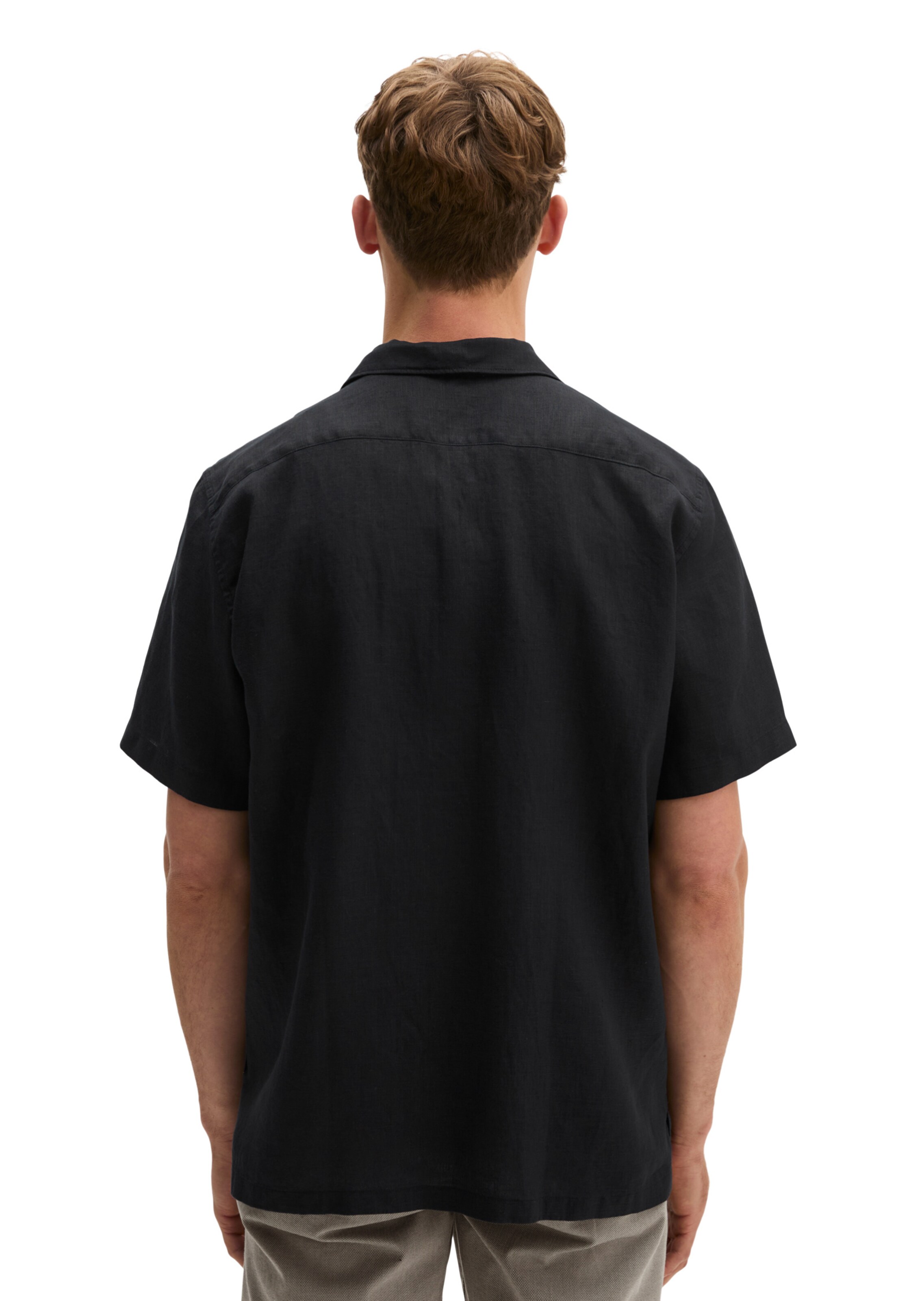 Marc O'Polo Regular fit Button Up Shirt in Black