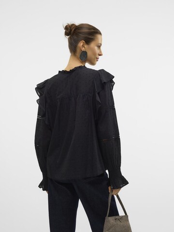 Chemisier 'TRINE' VERO MODA en noir
