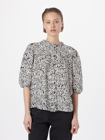 b.young - Blusa en beige: frente