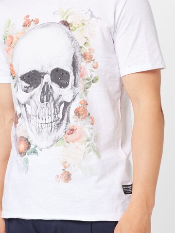 T-Shirt Key Largo en blanc