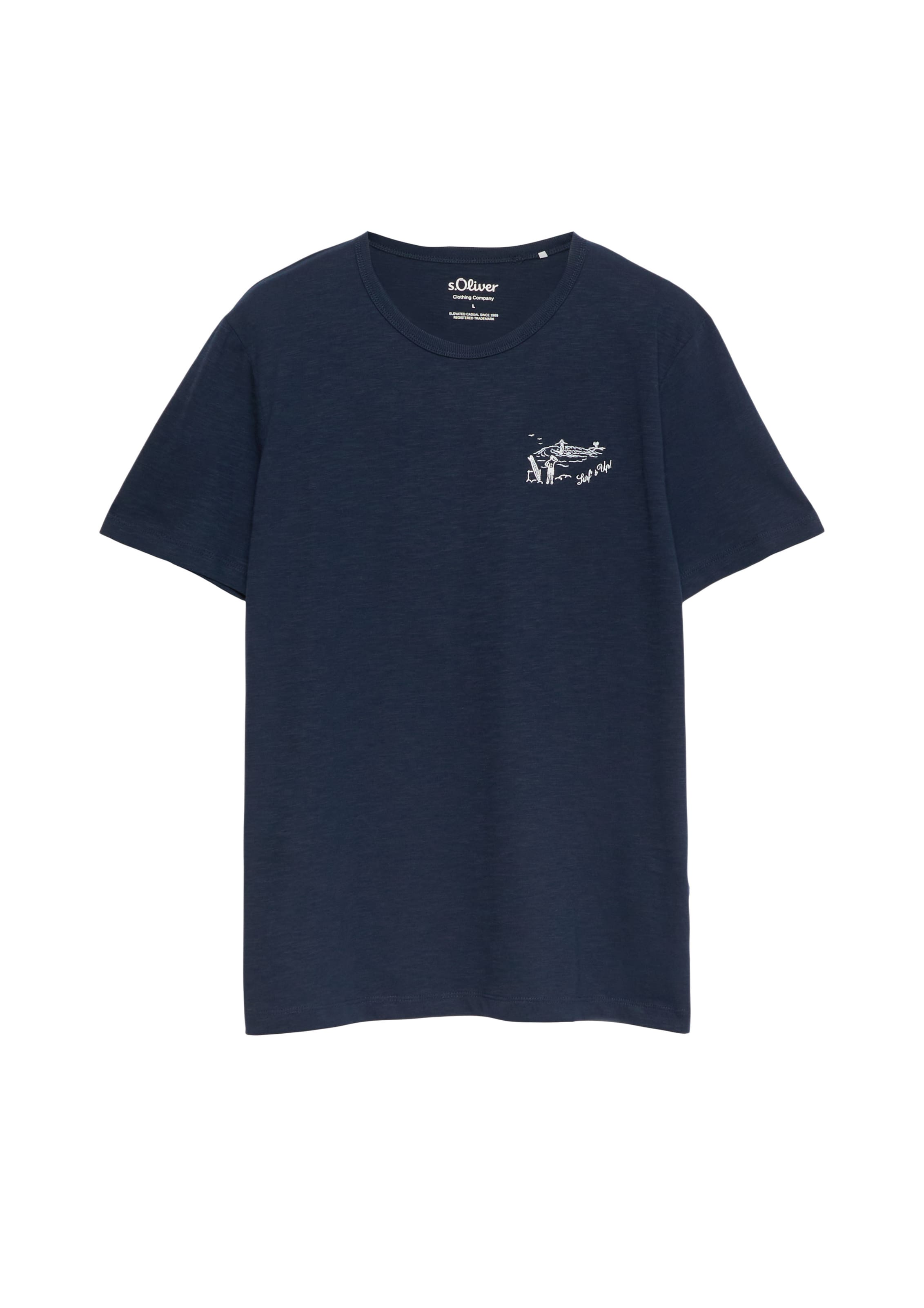 T-Shirt s.Oliver en bleu : devant
