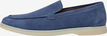 Mocassin 'Martin' Hackett London en bleu : devant