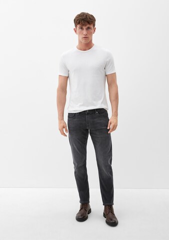 s.Oliver Slimfit Jeans 'Keith' in Grijs