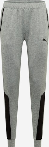 PUMA Workout Pants in Grey: front