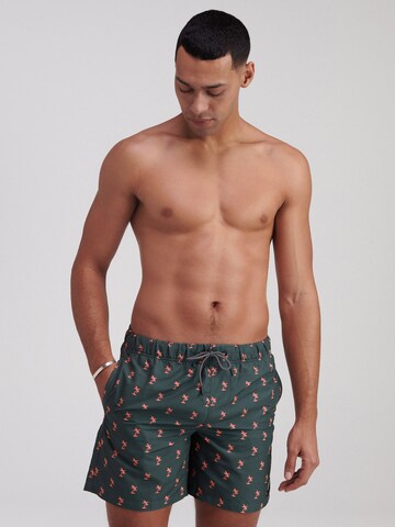 Shiwi Badshorts i grön: framsida